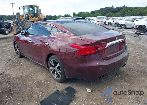 2017 Nissan Maxima 3.5 Sl из США, поврежденный, VIN 1N4AA6AP6HC440322